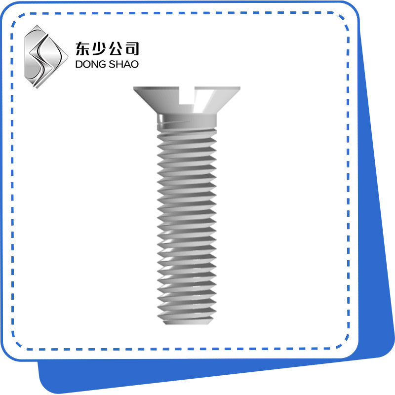 Slotted Countersunk हेड स्क्रू